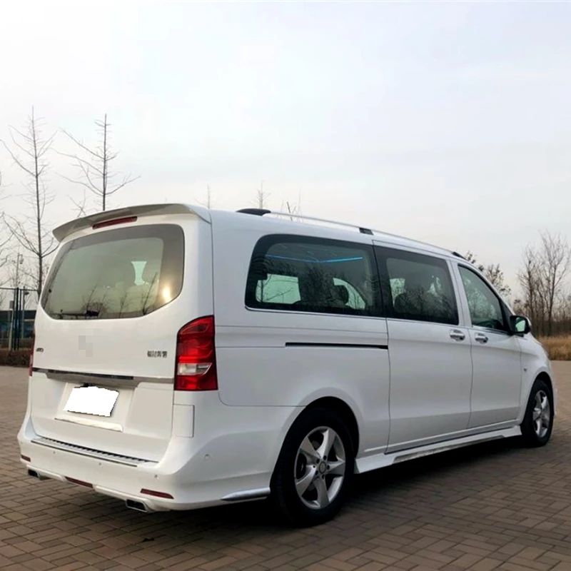 Для Mercedes Benz Vito 2015 2016 2017 2018 ABS Материал грунтовка цвет спойлер на задний багажник