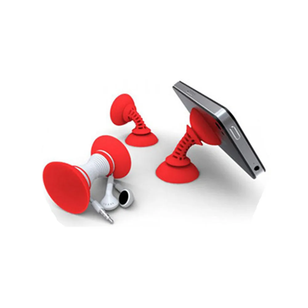 Силиконовый двухсторонний универсальный настольный держатель для телефона с