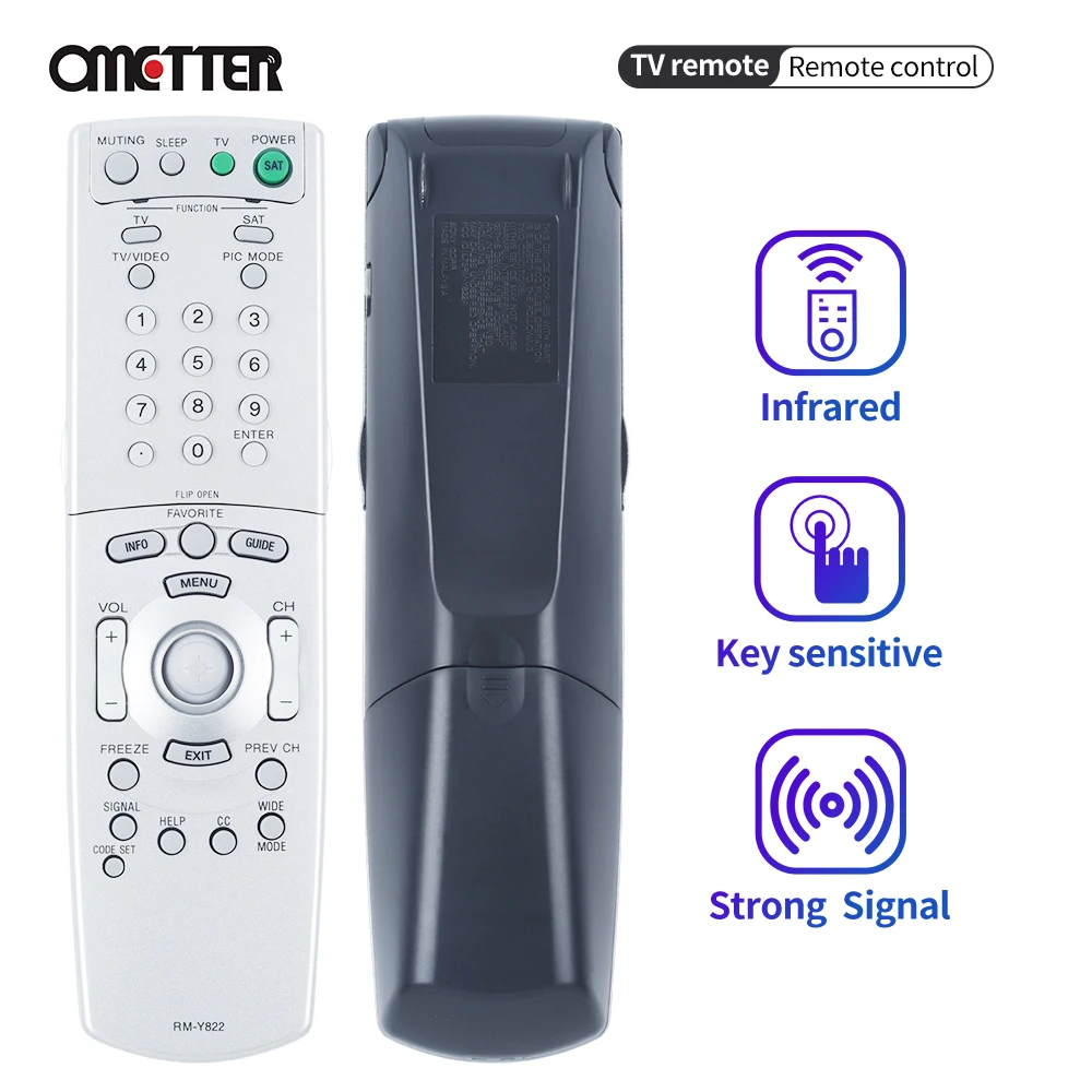 

New remote control RM-Y822 For SONY TV/VIDEO