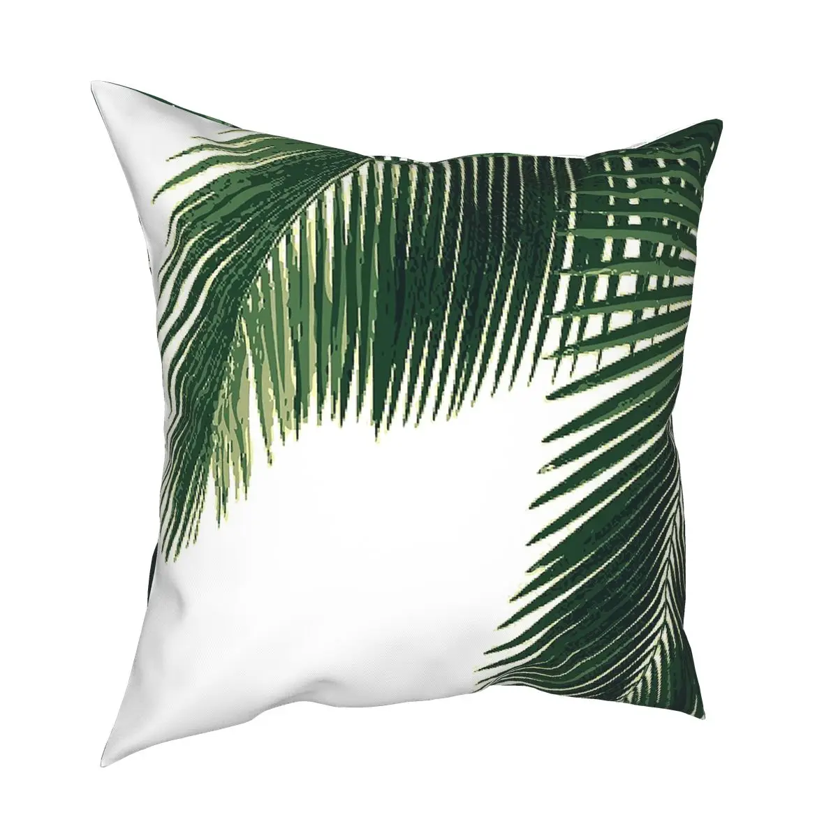

Tropical Palm Leaves Throw Pillow Cover Cushions for Sofa Hawaiian Exotic Funny Cushion Covers