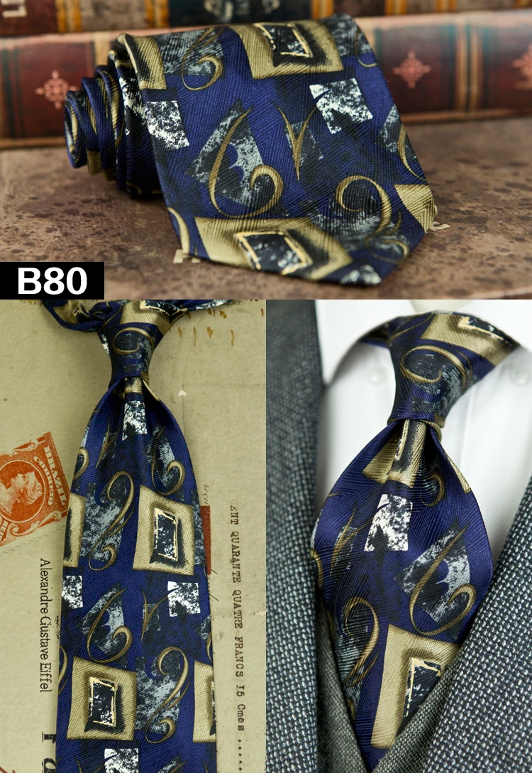 Мужские галстуки с принтом, шелк, винтажные Цветочные абстрактные персонажи, геометрические Пейсли, многоцветная печать, элегантные, ручная работа