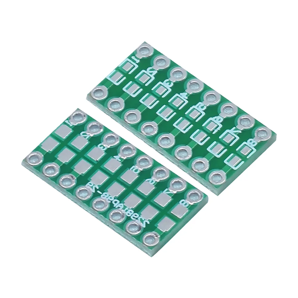 Переходник SMT DIP 20 шт. 0805 0603 0402 конденсаторный резистор светодиодная плата FR4