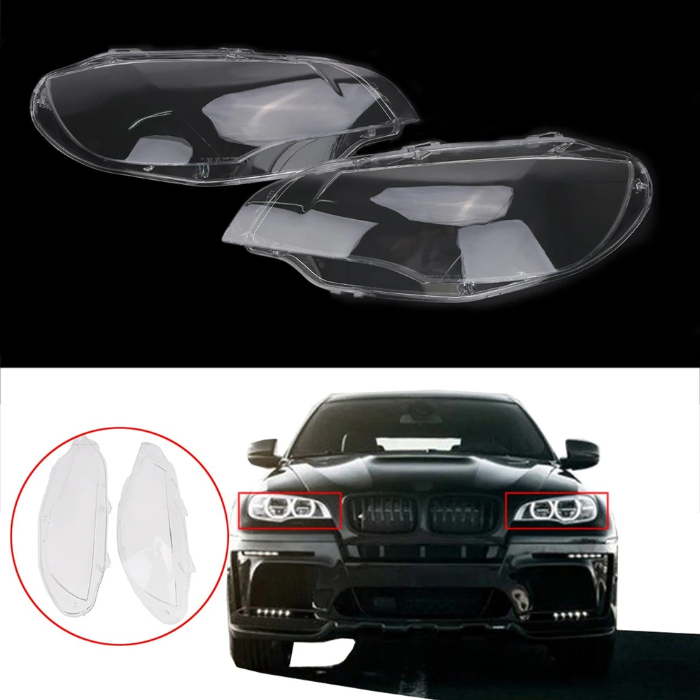 Автомобильная фара с прозрачными линзами для BMW X6 E71 2008 2013 левая и правая