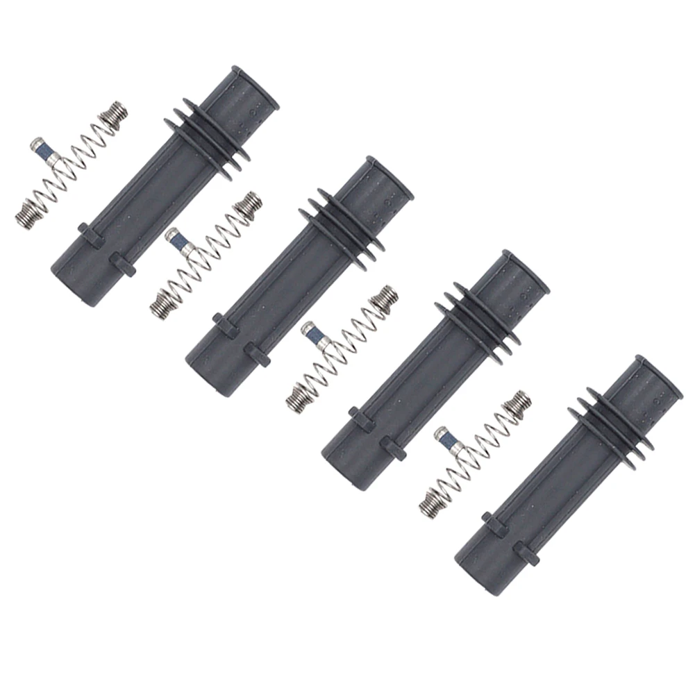 4 компл. Катушка зажигания пакет резиновый ботинок силиконовый резистор