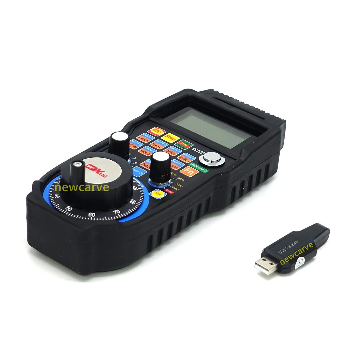 6 осей Mach3 контроллер WHB04-6 + MK6-ET Nema34 замкнутый цикл шаговый двигатель 12 нм 2 фазы