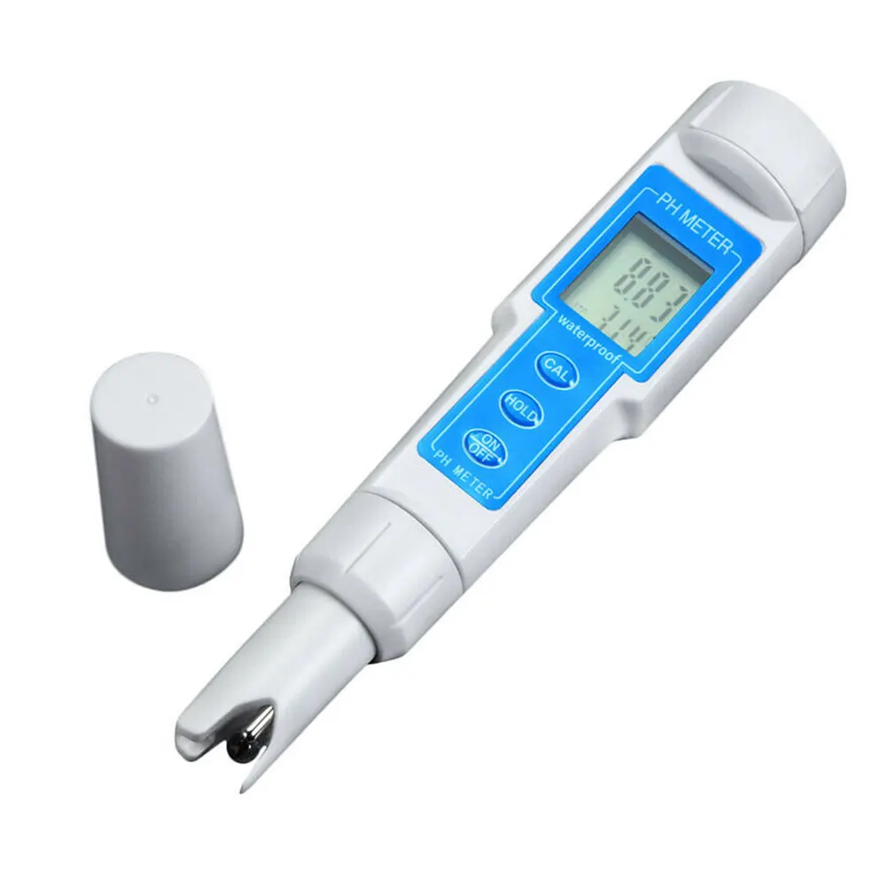 

2 In 1 High Accuracy Pen Style Mini LCD Display Tool Tester Measuring PH Meter Temperature Monitor Waterproof Portable Digital