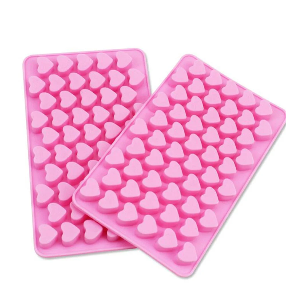 55 отверстий инструменты для украшения торта десерта 3D антипригарная силиконовая