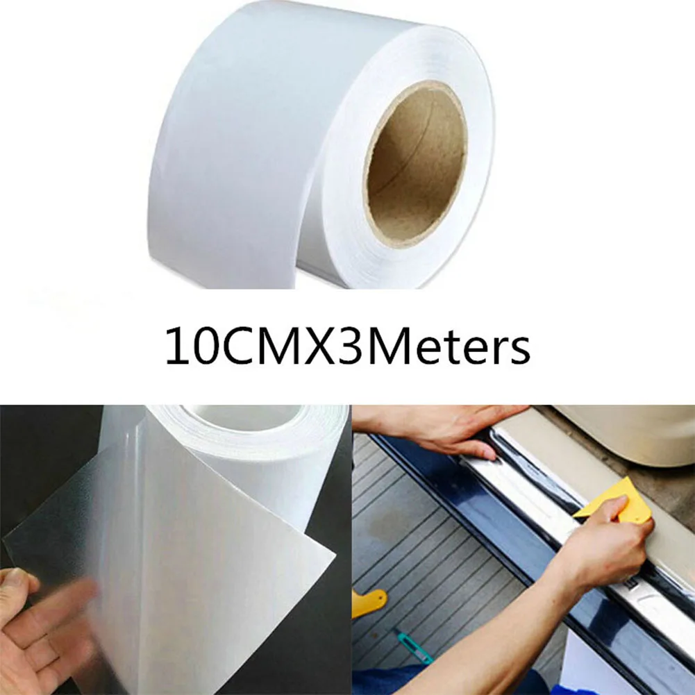 Автомобильная наклейка 10 см х 3 м для кожи носорога автомобильный капот бампер