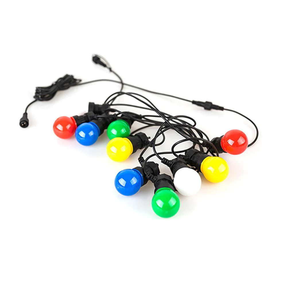 10 м G50 светодиодная круглая лампа гирлянда наружные водонепроницаемые шаровые