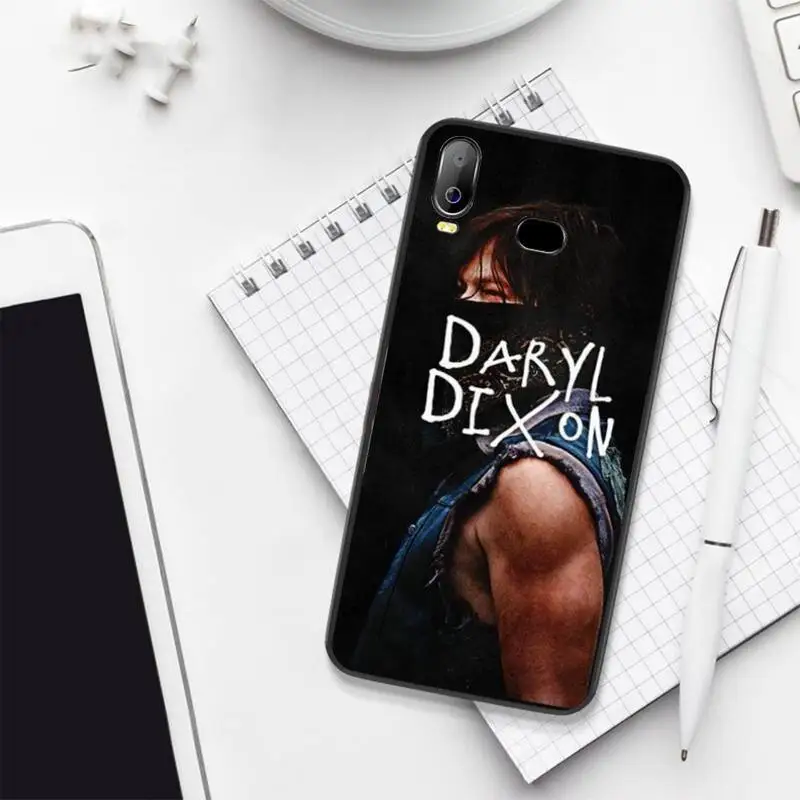 CUTEWANAN The Walking Dead TWD черный мягкий чехол для телефона в виде ракушки Samsung A10 A20 A30 A40 A50