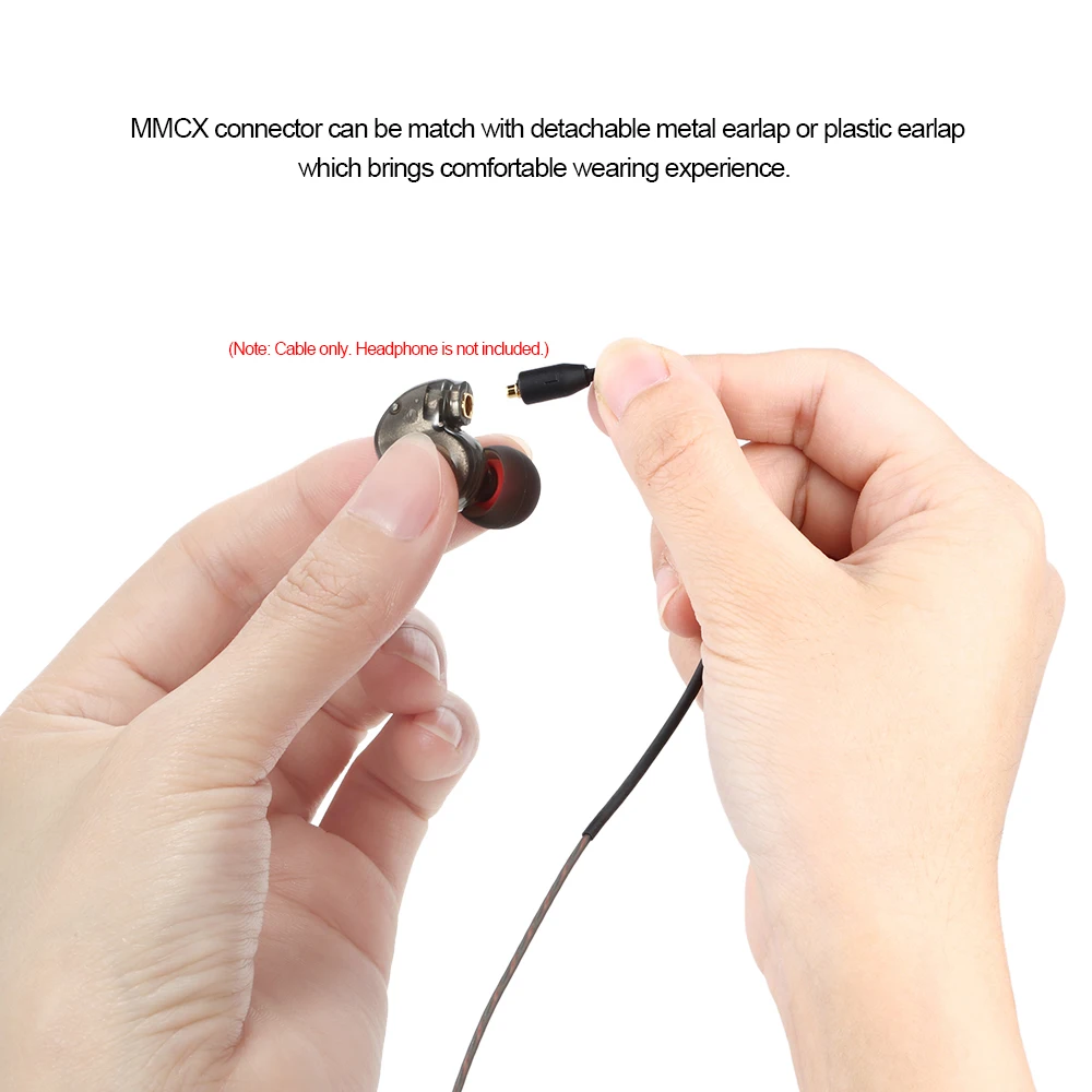 Сменный проводной аудиокабель для наушников Shure SE215/ SE315 / SE425 SE535 UE900 разъем 3 5 мм |