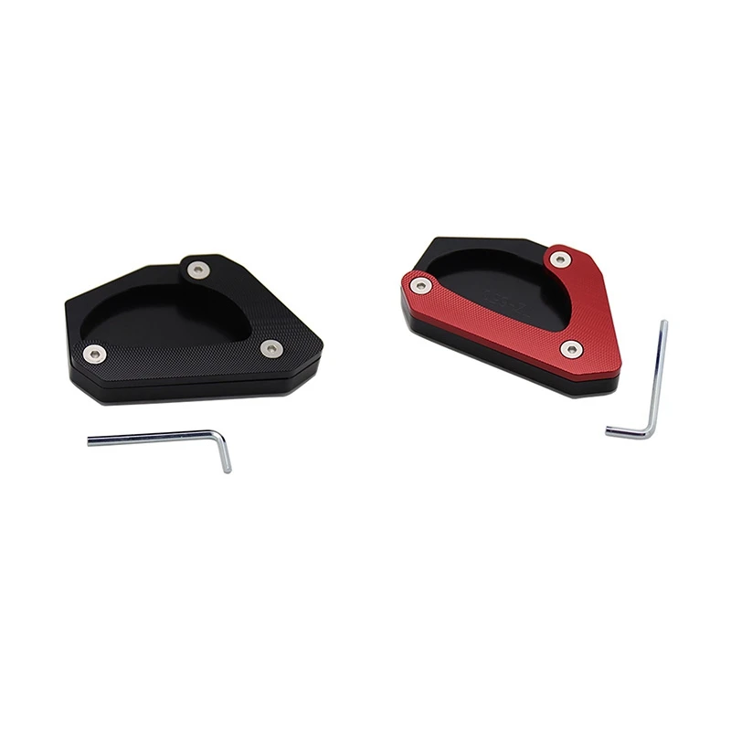 

Motorcycle Foot Bracket Extension Side Stand Enlarge Pad Non-Slip for Suzuki V-STROM 650XT DL650 2004-2020