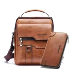 Деловая мужская сумка-мессенджер, брендовая мужская сумка через плечо для 10,4 дюймов Ipad, искусственная кожа, большая мужская сумка через плечо, водонепроницаемая дорожная сумка