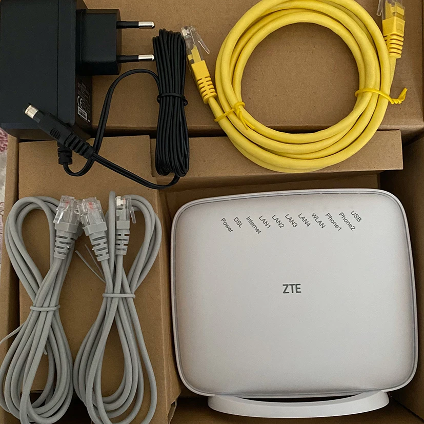 ZTE H267N ADSL2 + / VDSL2 беспроводной маршрутизационный терминал 1GE сетевой порт DSL VDSL