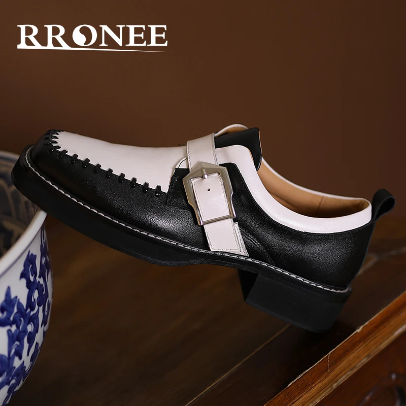 

Женские туфли с мягкой подошвой, лоферы из воловьей кожи с закрытым носком в японском стиле колледжа, мягкая подошва