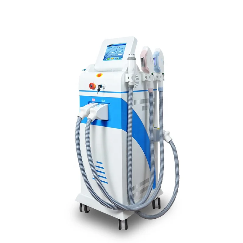 360 Магнето оптическая машина для удаления волос многофункциональная IPL SHR Nd Yag