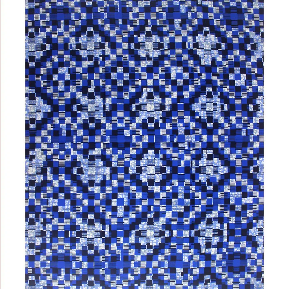 

6 Yards African Mitex Wax Print Ankara Fabrics Kitenge/Pagnes/Tissues Africain/ Lapa/Chitenge Y-592