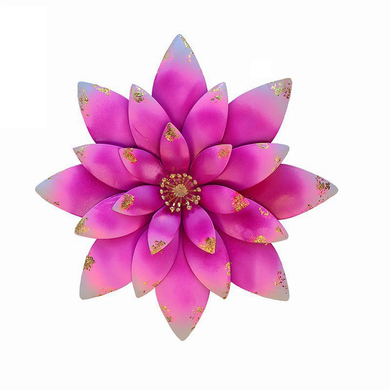 

Металлическое украшение для стен в виде цветка, художественные украшения для стен в виде цветка, которые можно повесить на крыльцо гостиной...