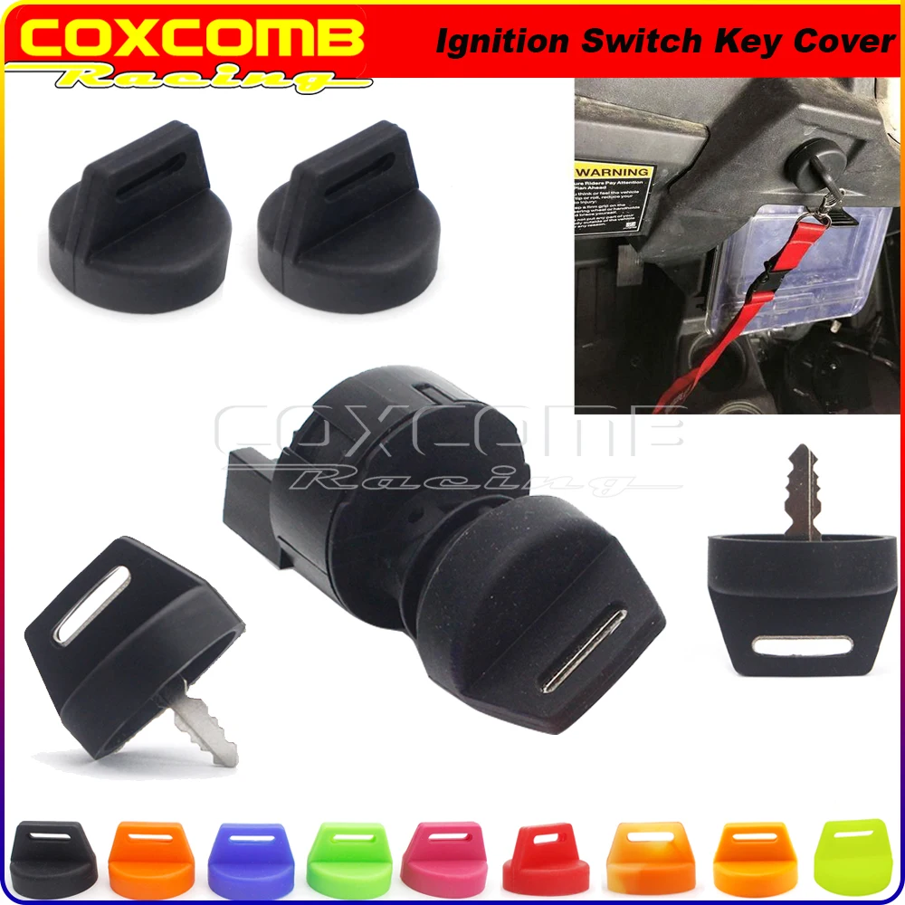

Black For Polaris ATV's Ignition Switch Key Cover for Ranger Sportsman Trail Scrambler Boss RZR XP Can-Am Outlander 900 5433534