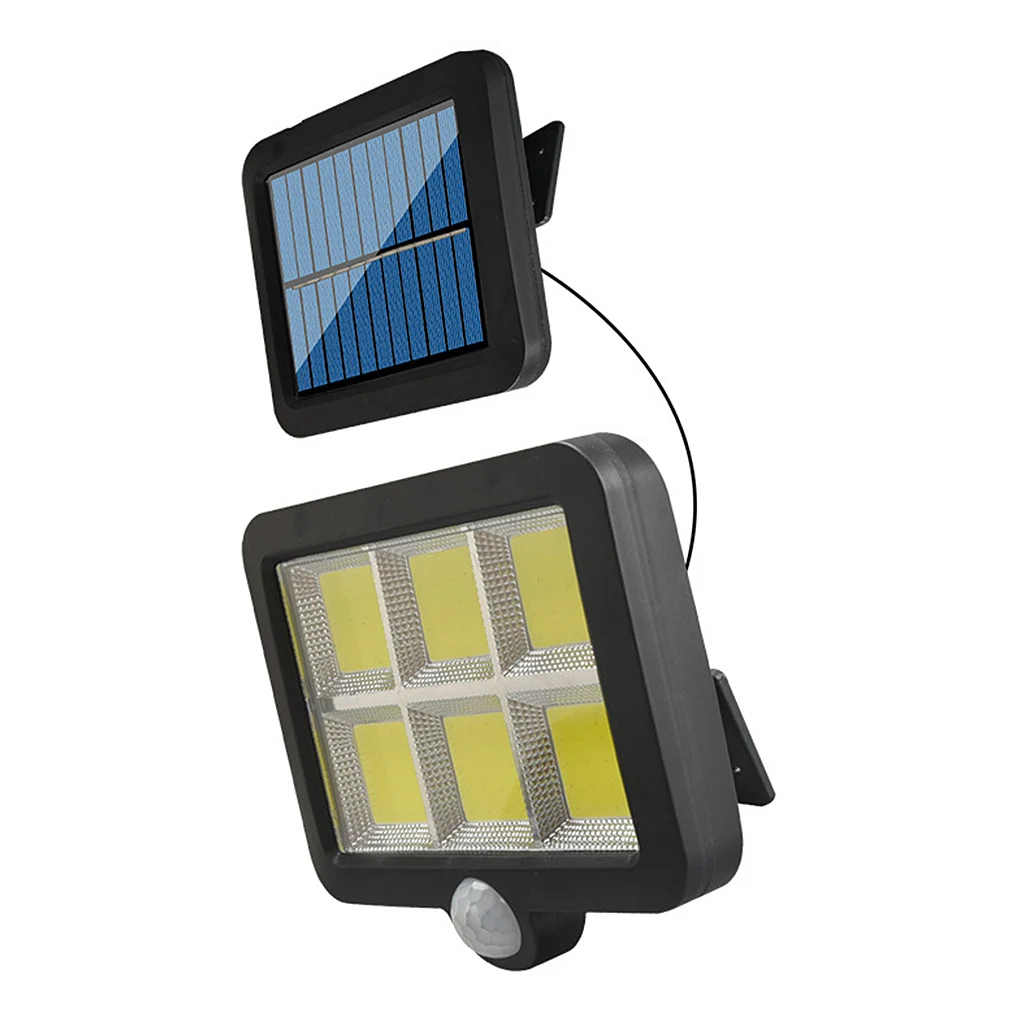 

COB светодиодный настенный светильник на солнечной батарее, водонепроницаемый уличный садовый светильник для декора сада, Лампа уличного ос...