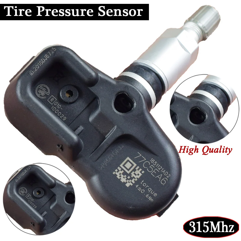 

1Pcs 42607-33021 PMV-107J For Toyota Corolla RAV4 Yaris Lexus CT200h RX450h Car Tire Pressure Monitoring Sensor 315Mhz TPMS