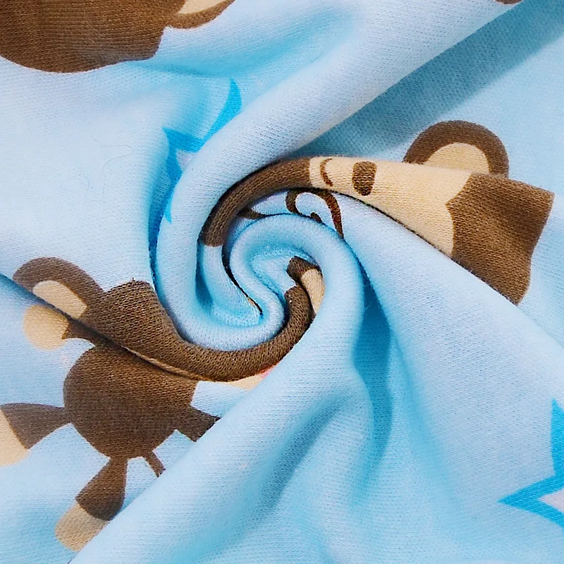 Детская подушка съемная и моющаяся из хлопка с эффектом памяти для детей 1-8 лет