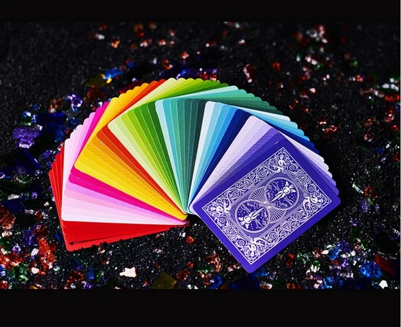 Игральные карты Bicycle Rainbow V2 от EPCS Великолепная красочная колода карт USPCC покер
