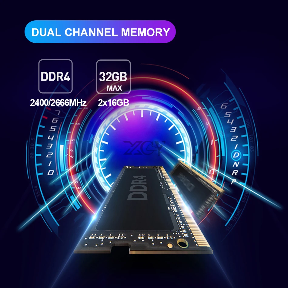 Мини-ПК Intel Core i9-9880H i7-9850H i5-9400H 8 ядер 2xDDR4 M.2 SSD HDMI Mini DP 4K Тип-C 5* USB 2,4/5,0G, Wi-Fi, BT4.0 Windows 10