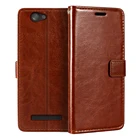 Чехол для Wileyfox Spark, Премиум кожаный чехол-книжка с магнитной застежкой, чехол с держателем для карт и подставкой для Wileyfox Spark Plus