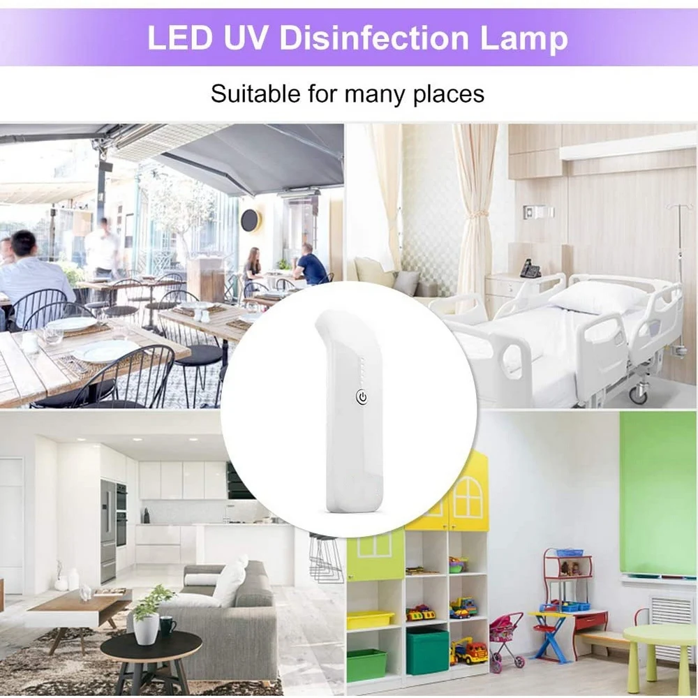 

Portable Deep UV Sterilization Gun UV Sterilizer Portable UV Disinfection Machine For Household Items Mask Mobile Phone Glasses