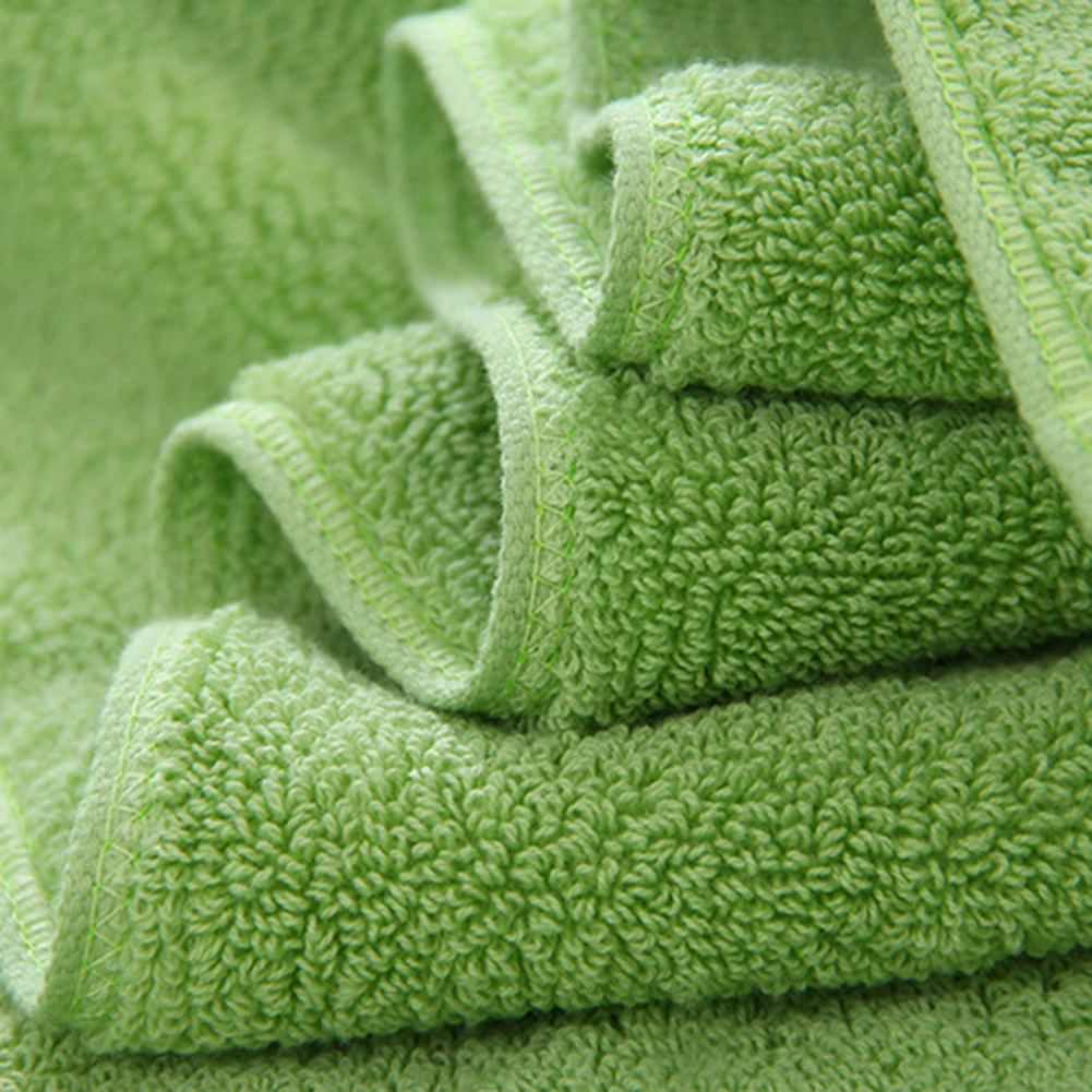 

70x140cm Water Absorbent Thick Soft Bathing Shower Cotton Beach Towel Washcloth Spa Hotel Showing Supplies