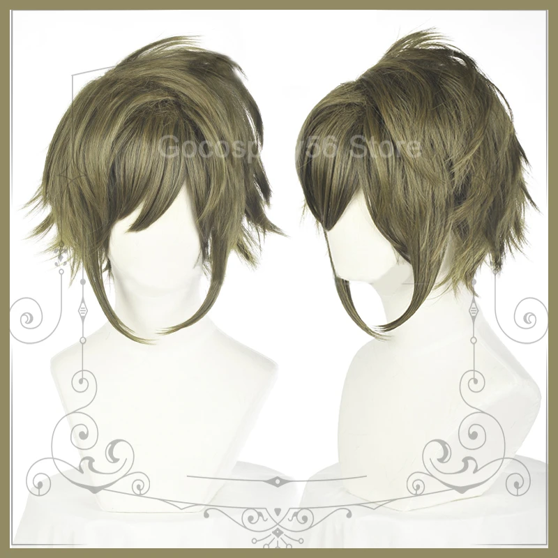 

Anime Game IDOLiSH7 Wig Yamato Nikaido Cosplay Hair Leader Green Short Synthetic Heat Resistant Wig Comiket Role Play Adult