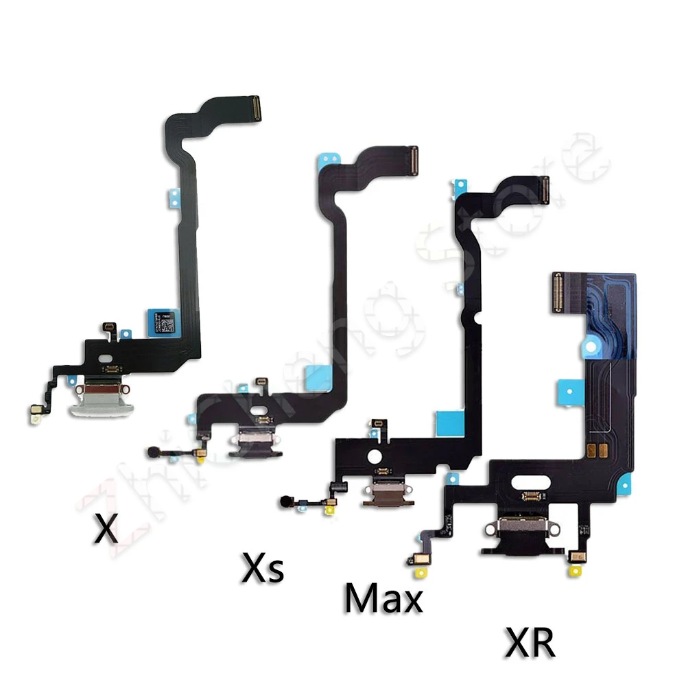Нижний USB для порта зарядки док-станция гибкий кабель iPhone X Xs Max XR 7 8 Plus зарядный