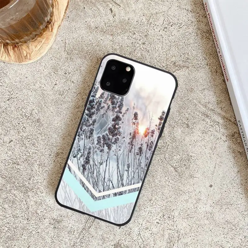 

Forest Geometry Wood Nature Soft Phone Case For Iphone 6 6s 7 8 Plus XR X XS XSmax 11 12 Pro Mini Max