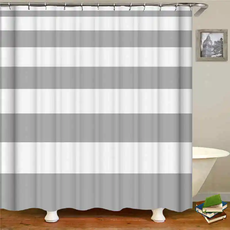 Занавеска для душа водонепроницаемая шторка ванной комнаты Современная