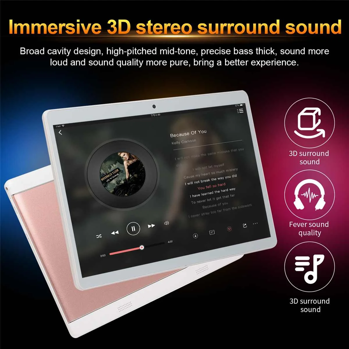 10,1 дюймов HD планшетный ПК 6+ 128 ГБ 9000 мАч gps Wi-Fi bluetooth 4,0 Pad android 8,0 tab две камеры/SIMs Восьмиядерный 3G вкладка вызова