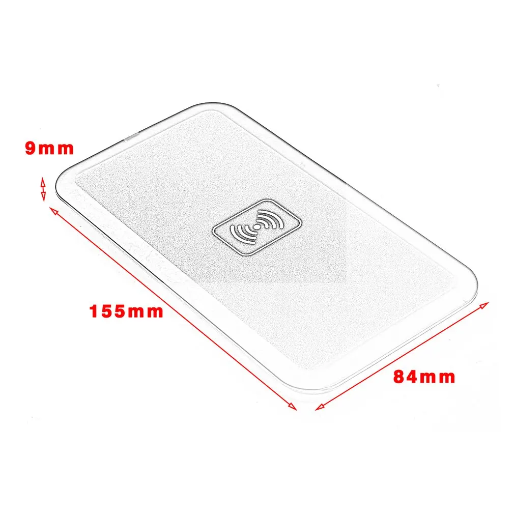 

Smart Qi Wireless Charger For Samsung Galaxy S8 S7 S6 edge Wireless Charging Pad For X 8 Plus Nokia Lumia 1520 930 920