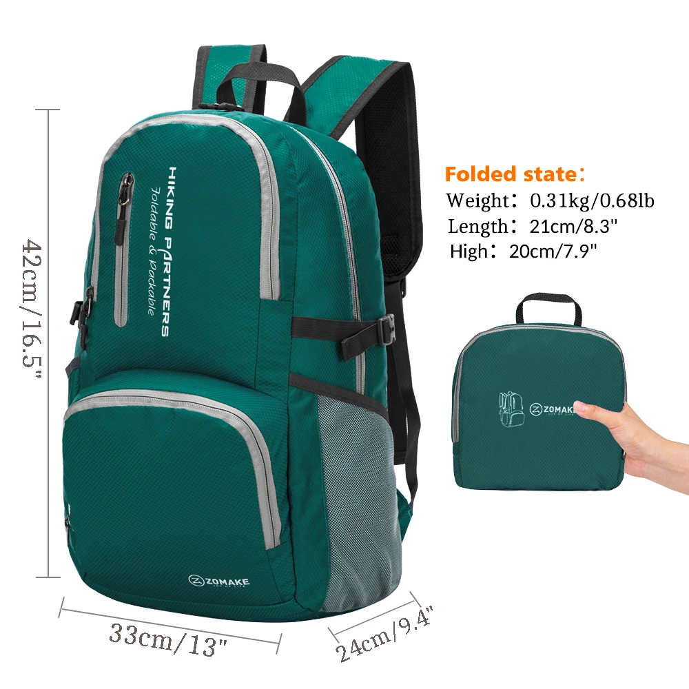 Сумка для альпинизма 30 л мужчин и женщин водонепроницаемый рюкзак рыбалки