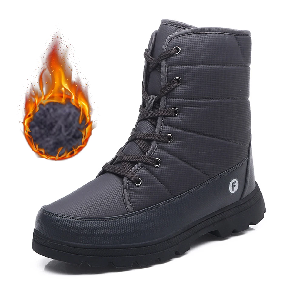 Теплые мотоциклетные ботинки теплые байкерские с флисовой подкладкой защитой от