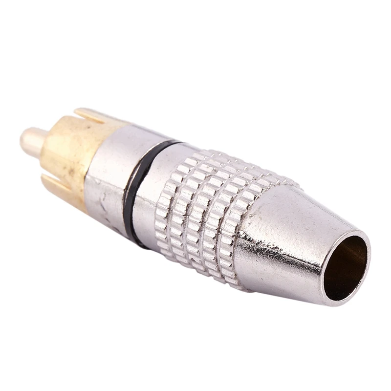 4 х RCA штекер без Припоя Аудио Видео адаптер для блокировки разъема | Обустройство