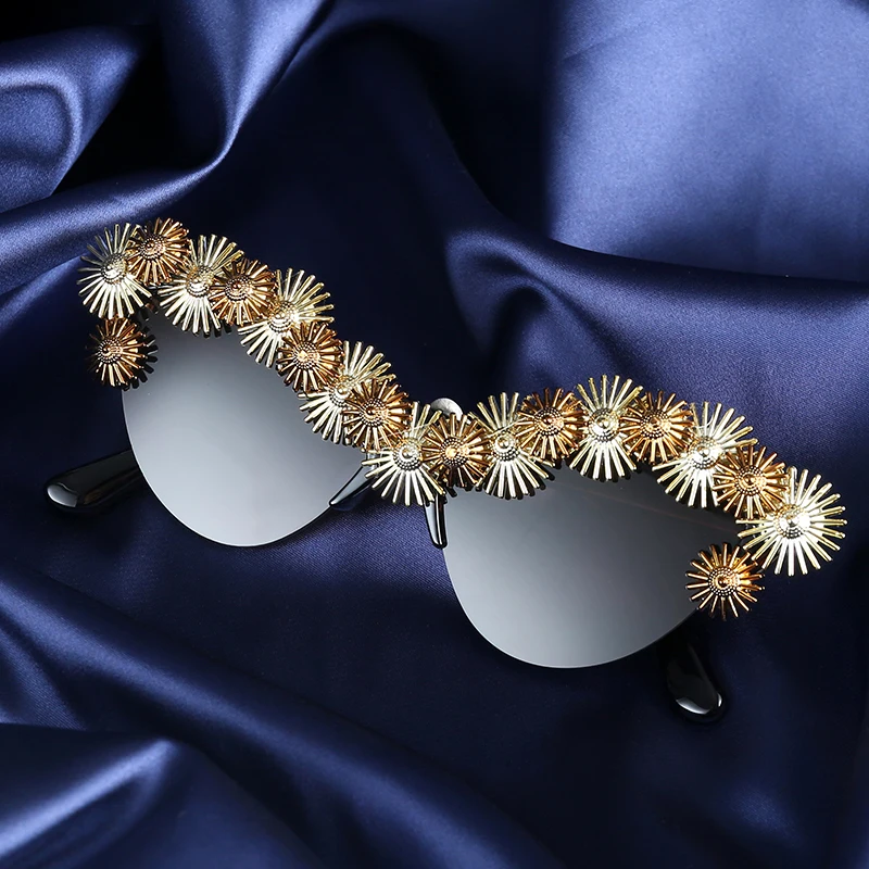 Солнцезащитные очки &quotкошачий глаз&quot с бабочкой женские брендовые