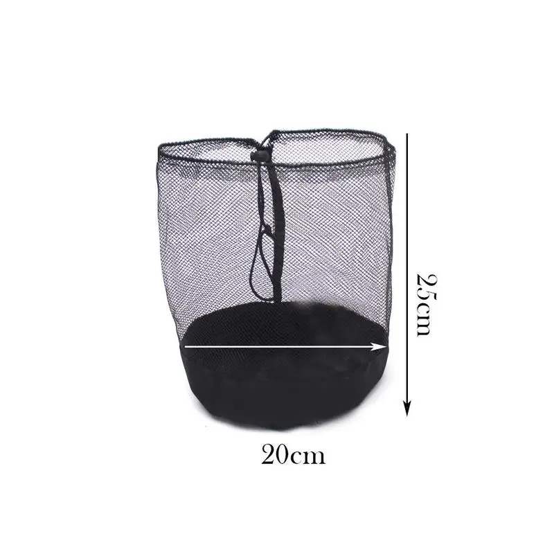 

1pcs Universal Sport Ball Bag Adjustable Drawstrings Training Outdoor Balls Storage Sports Shoulder Bags Football Net Baske B3D8