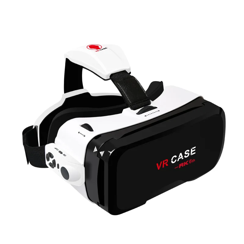Original Vr Case 6 Leather Cardboard Helmet Virtual Reality Glasses Stereo Headphones Mobile Phone Ultra Hd Is Super R | Игрушки и хобби