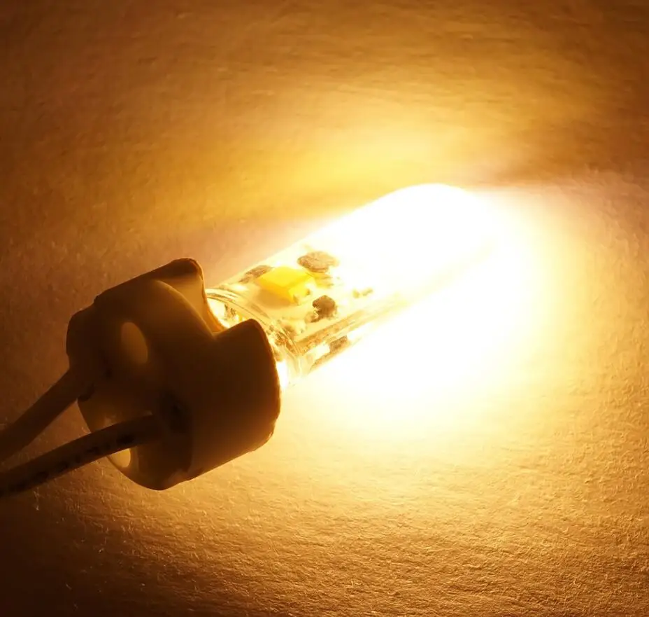 С регулируемой яркостью GY6.35 светодиодный лампы 5 Вт AC/DC 12V кукурузы светильник