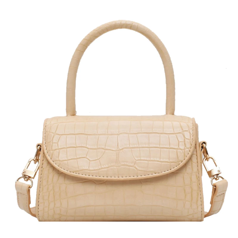 

MINI Stone Pattern Small PU Leather Crossbody Bag Ladies 2021 Shoulder Handbag Female Travel Handbag Crossbody Bag