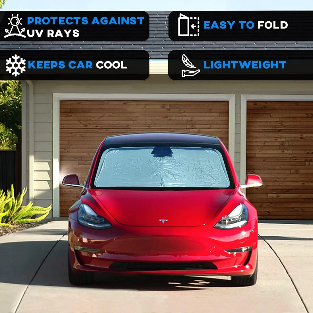 Солнцезащитный козырек на лобовое стекло автомобиля солнцезащитный для Tesla Model 3 Y