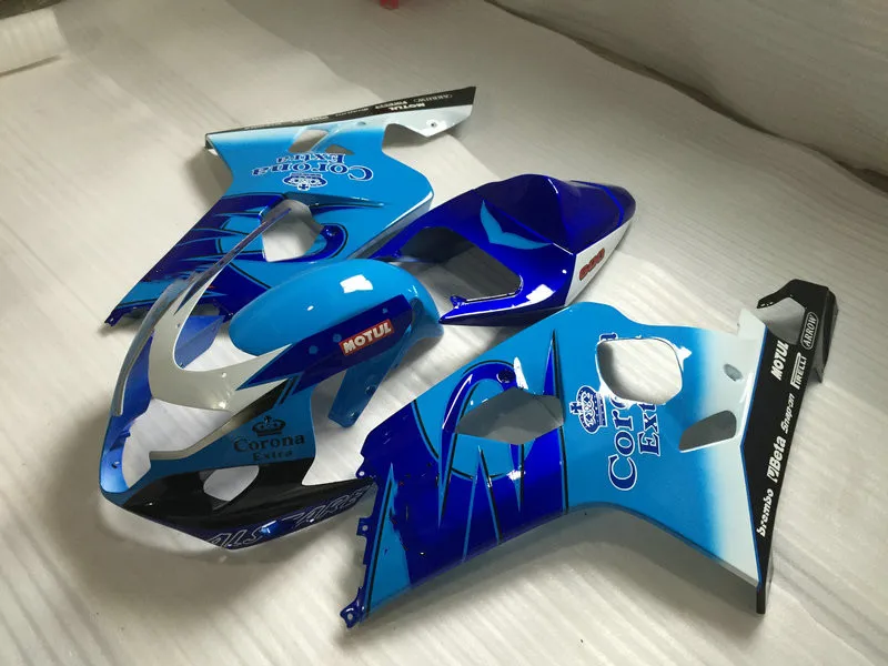 Комплект обтекателей для мотоцикла GSXR600 750 K4 04 05 GSXR 600 GSXR750 2004 2005 ABS верхние синие