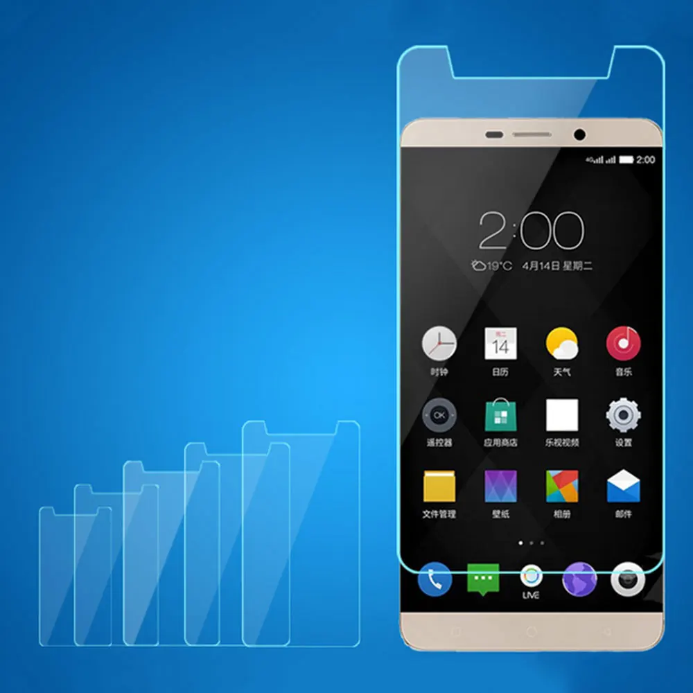 Универсальный мобильный телефон закаленная пленка 4 5 дюймов бесцветный и
