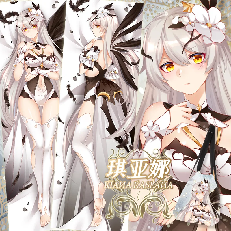 

Чехол для подушки Honkai Impact 3, киана, каслана дакимакура, двусторонний, для обнимания, японское аниме, Подушка-отаку, рождественские подарки