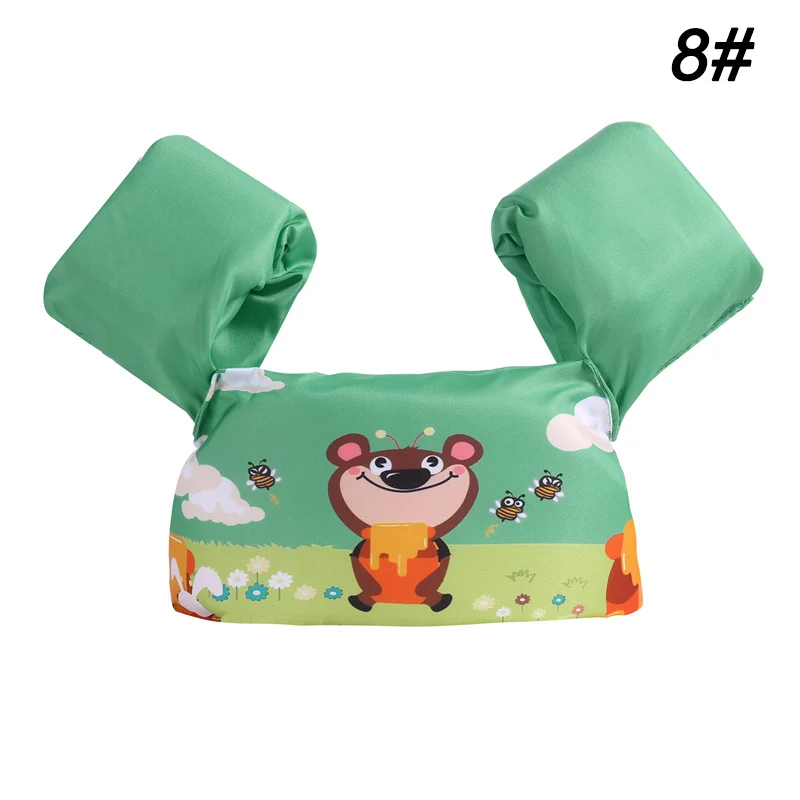

Children Kids Life Jackets Vest Safety Swimming Circle Pool Cartoon Float Durable Accessories MJ